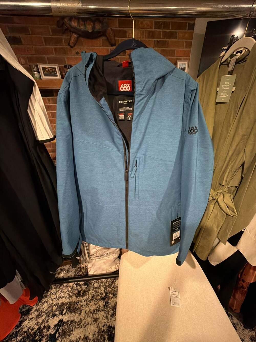 686 Men's Prime Jacket in Blue Storm Size Large